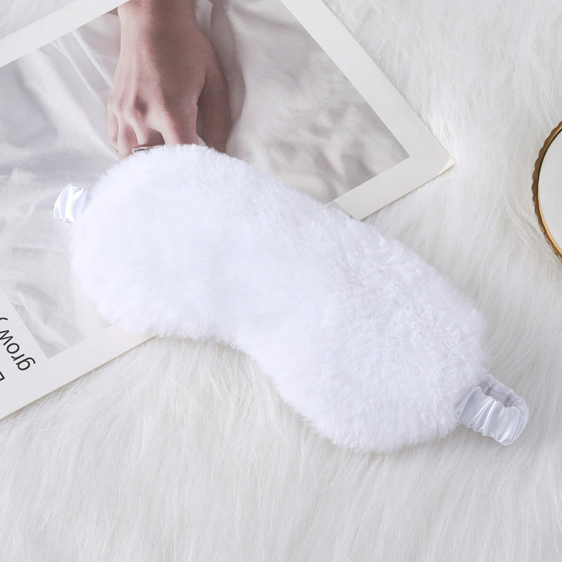 Rabbit Fur Eye Mask Autumn And Comfortable
