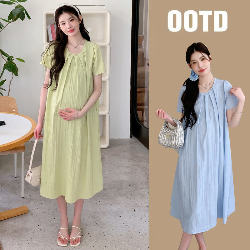 Loose Summer Wind Pregnant Dress