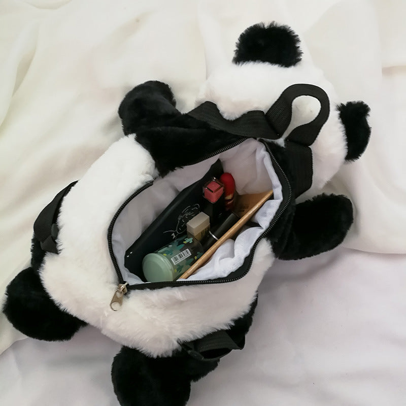 Cute Panda Small Backpack Boys And Girls
