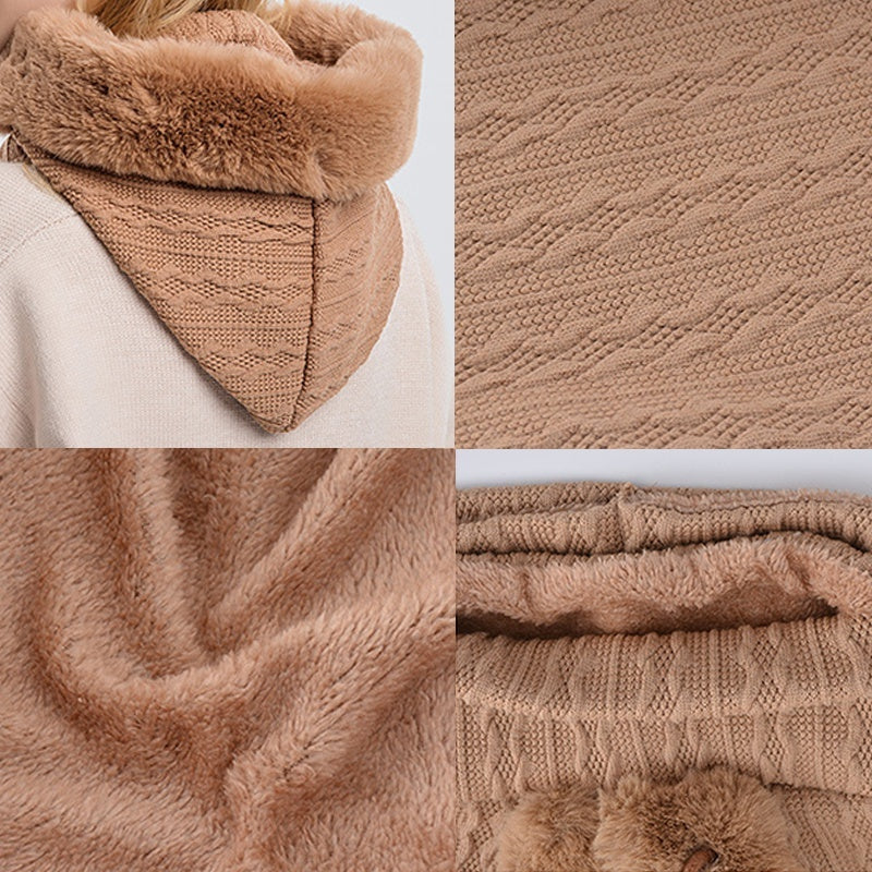 Thick Hat With Scarf Knit Hats For