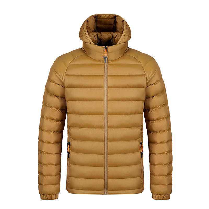 Coat Zipper Jacket For Men Clothing Solid