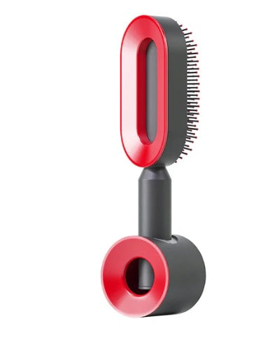 Self Cleaning Hair Brush For One-Key Cleaning