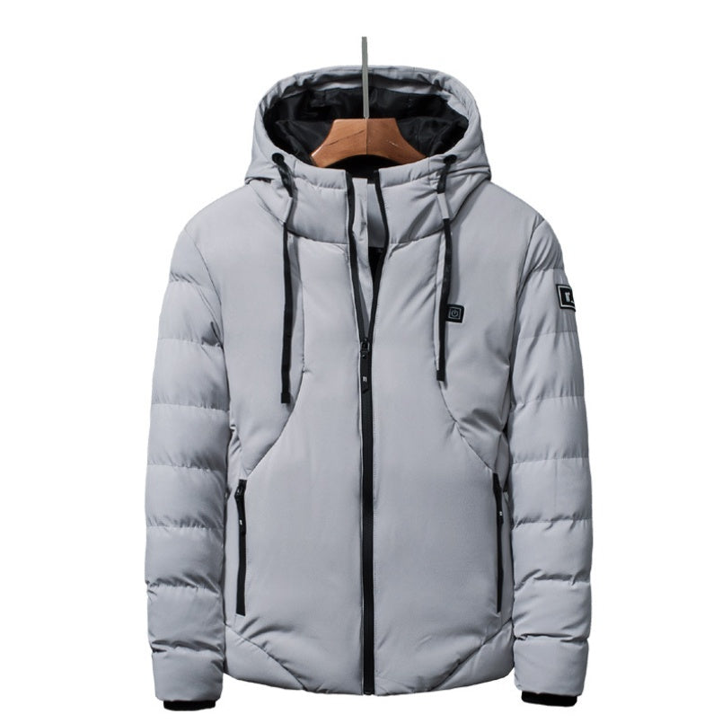 Men Women Cotton Coat Usb Smart Electric