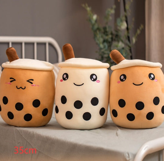 Cute Fruit Drink Plush Stuffed Soft Strawberry