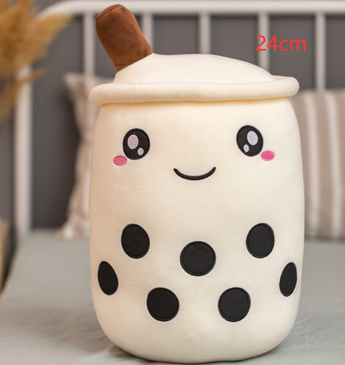Cute Fruit Drink Plush Stuffed Soft Strawberry