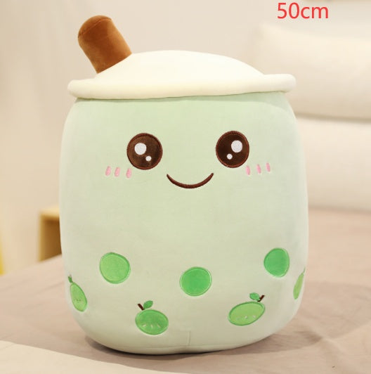 Cute Fruit Drink Plush Stuffed Soft Strawberry