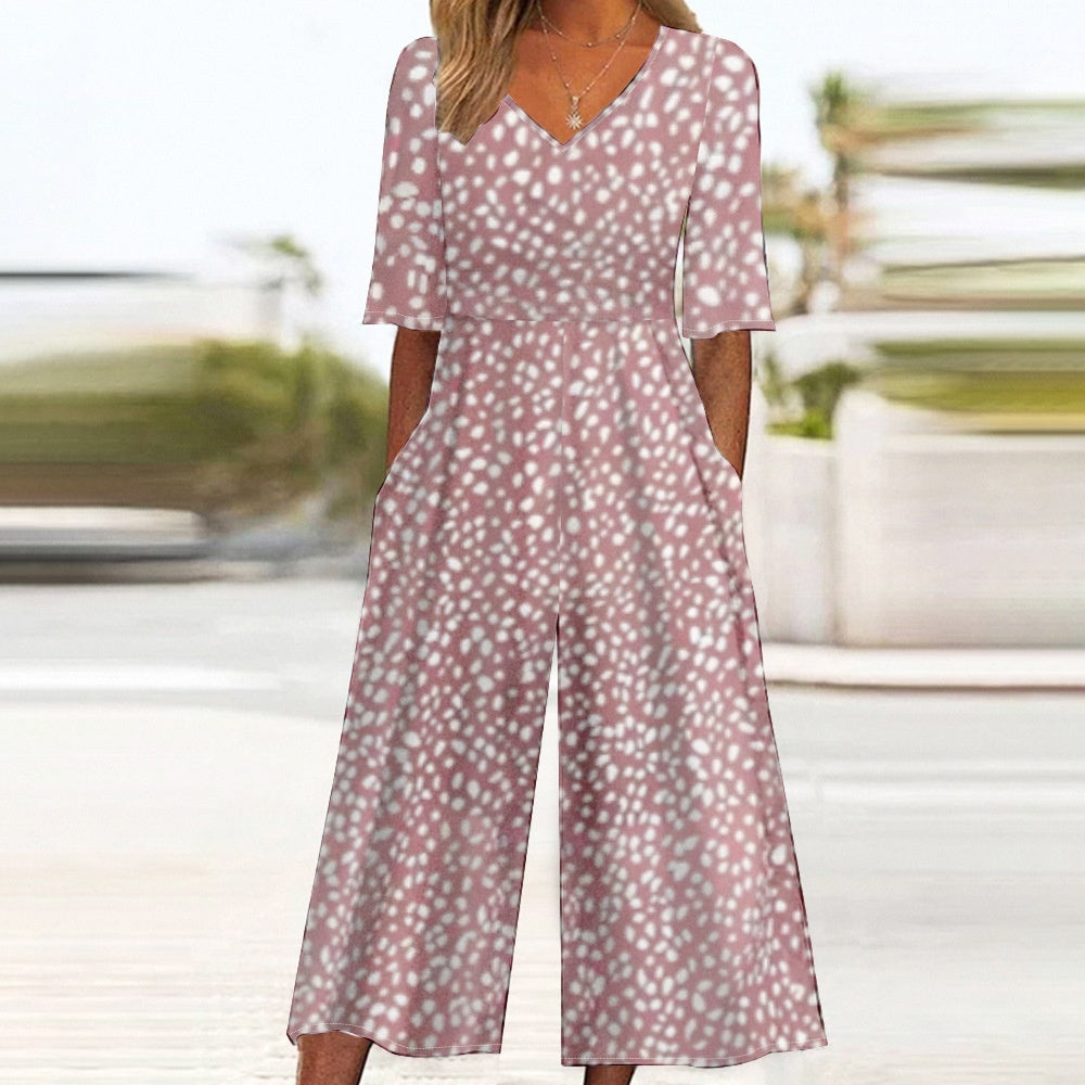Female 3D Digital Printed Camisole Long Dress