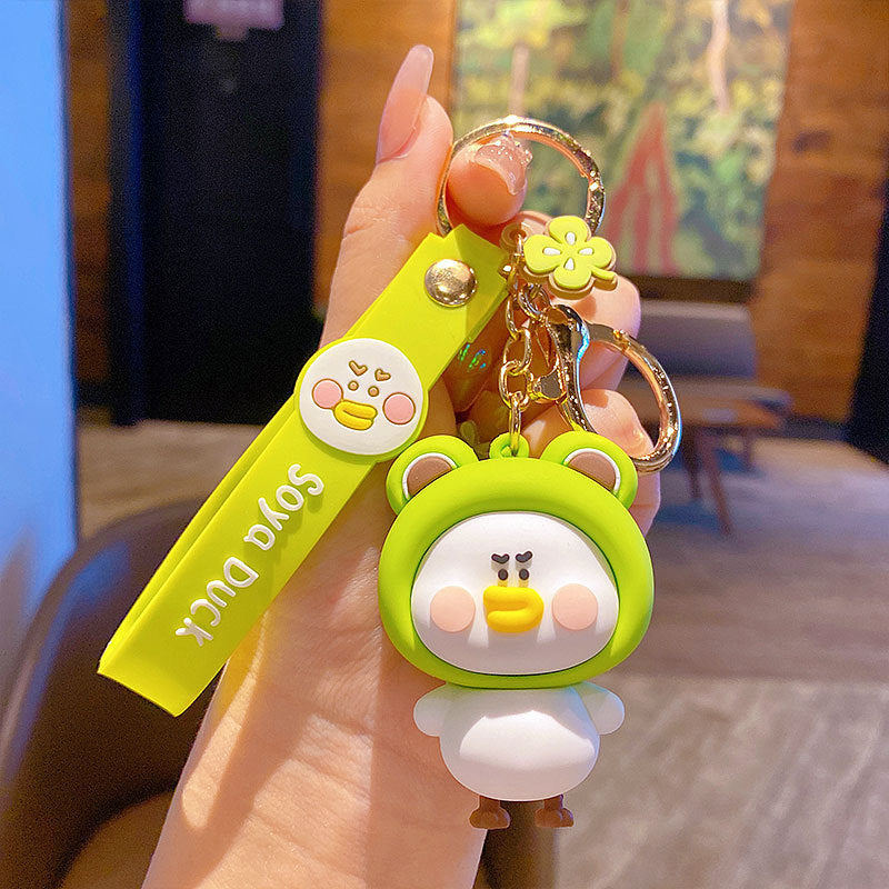 Cute Duck Keychain Pendant Creative