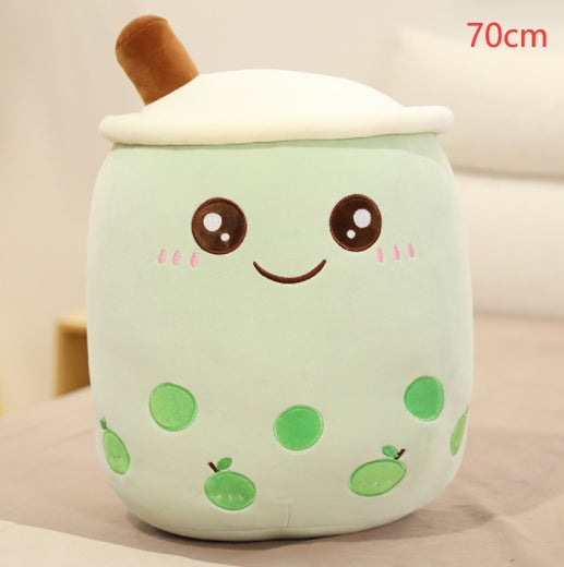 Cute Fruit Drink Plush Stuffed Soft Strawberry