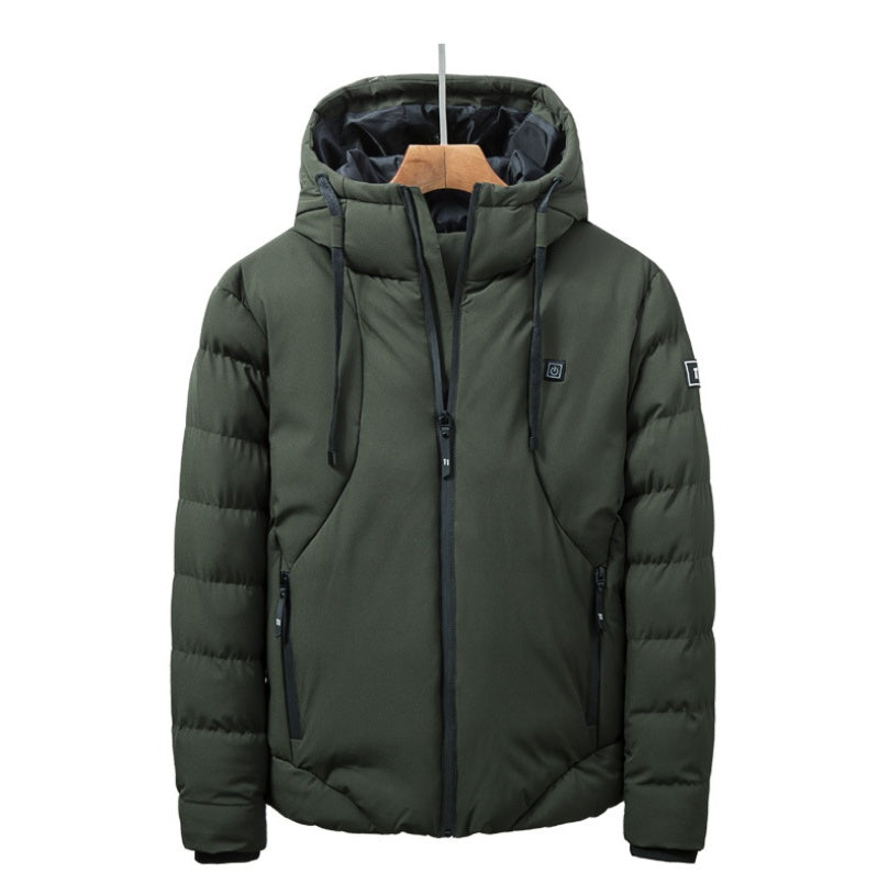 Men Women Cotton Coat Usb Smart Electric