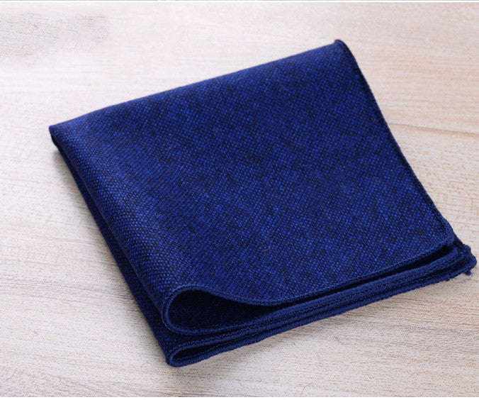 Men'S Square Scarf White Bra Casual Accessories