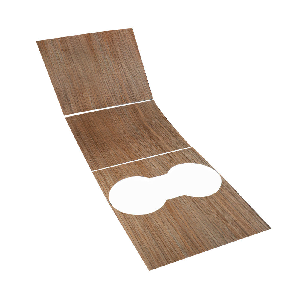 Central Control Film Wood Grain Sticker
