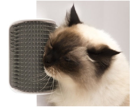 Cat Self-Grooming Brush Wall Rubbing Device