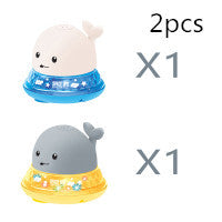 Baby Bathroom Bath Electric Induction Whale Spray