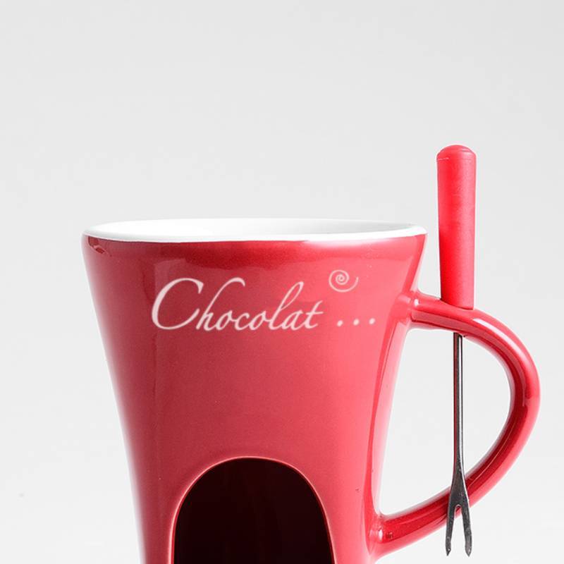 Fondue Mug Set Personal Mini Fondue Pots
