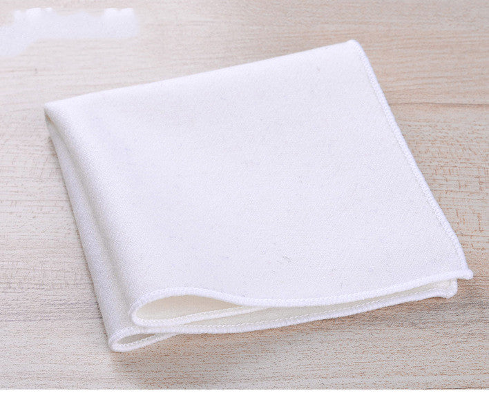 Men'S Square Scarf White Bra Casual Accessories