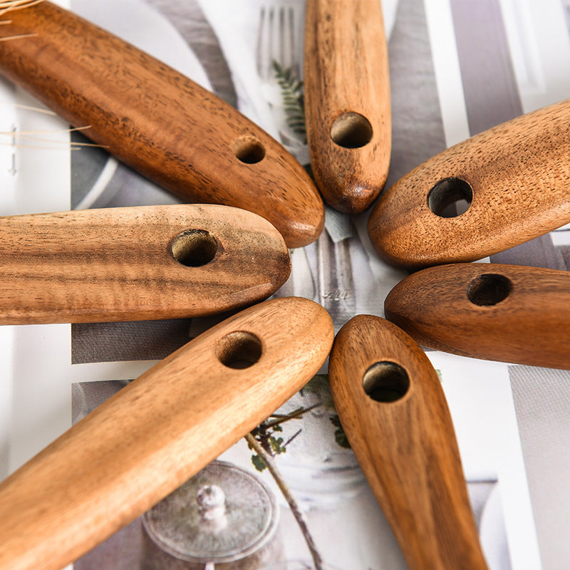 Teak Natural Wood Tableware Spoon Ladle Turner