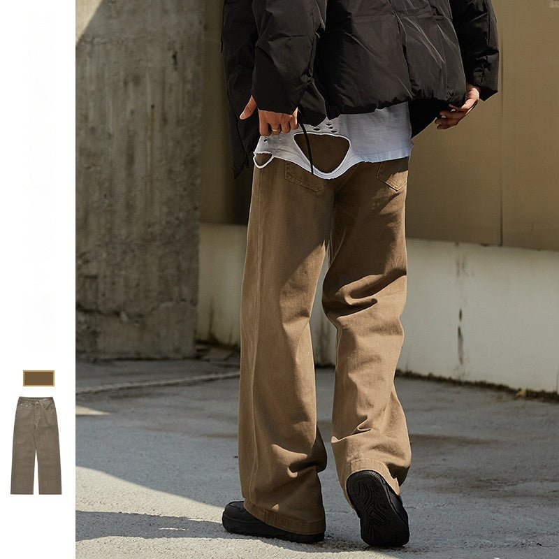 American Retro Hong Kong Japanese Loose Straight