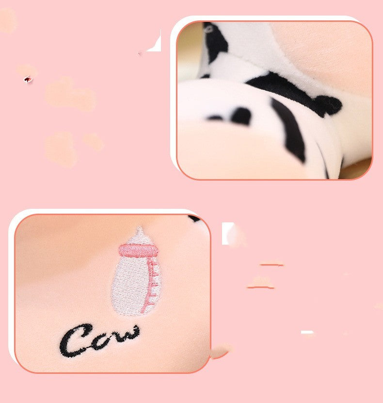 かわいい赤ちゃん牛の人形のぬいぐるみ