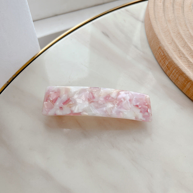 Acetate Simple Graceful Hair Accessories Horizontal Clip