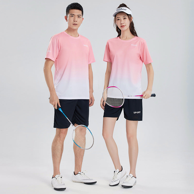 Workout Short Sleeve T-Shirt Quick-Drying Clothes Running