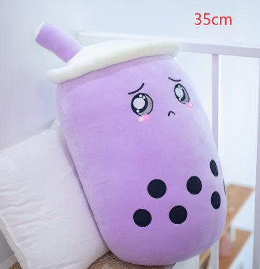 Cute Fruit Drink Plush Stuffed Soft Strawberry