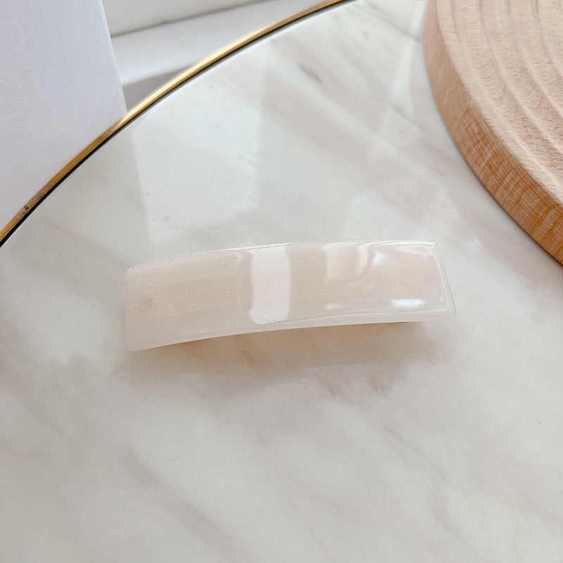 Acetate Simple Graceful Hair Accessories Horizontal Clip