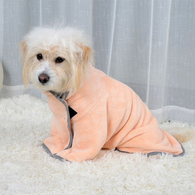 速乾性吸水性タオル 犬用バスローブ 犬用バス