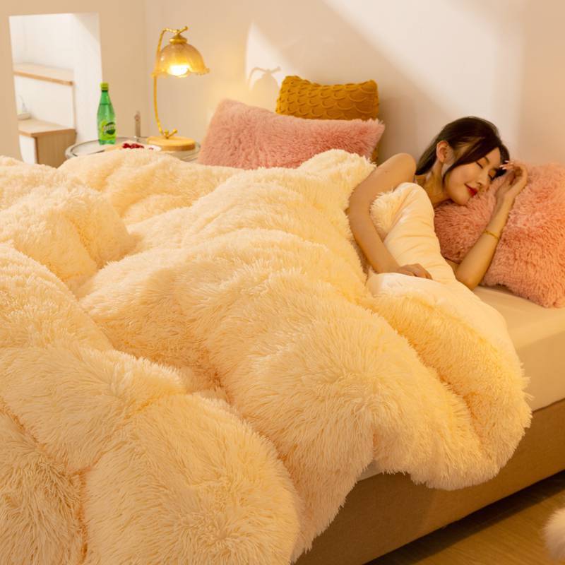 Super Soft Fleece Mink Crystal Velvet Thickened