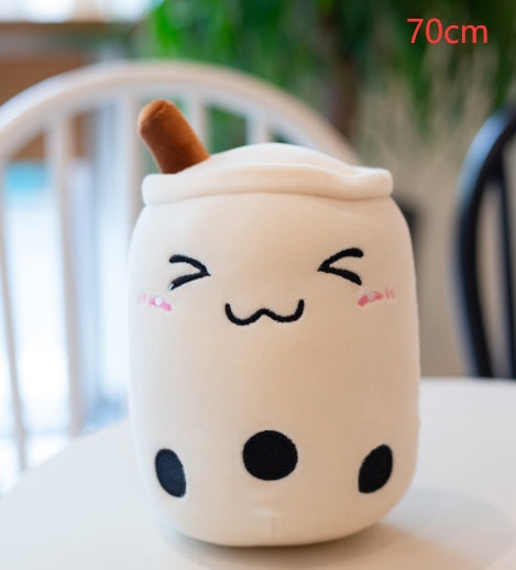 Cute Fruit Drink Plush Stuffed Soft Strawberry