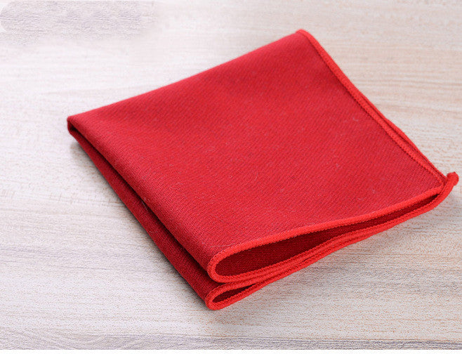 Men'S Square Scarf White Bra Casual Accessories