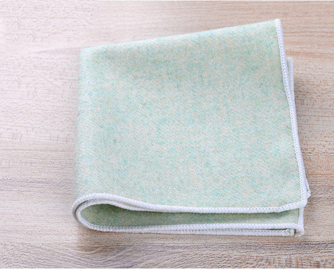 Men'S Square Scarf White Bra Casual Accessories