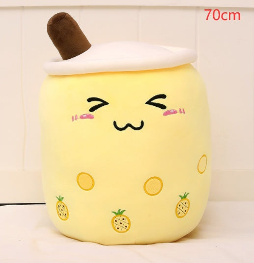 Cute Fruit Drink Plush Stuffed Soft Strawberry