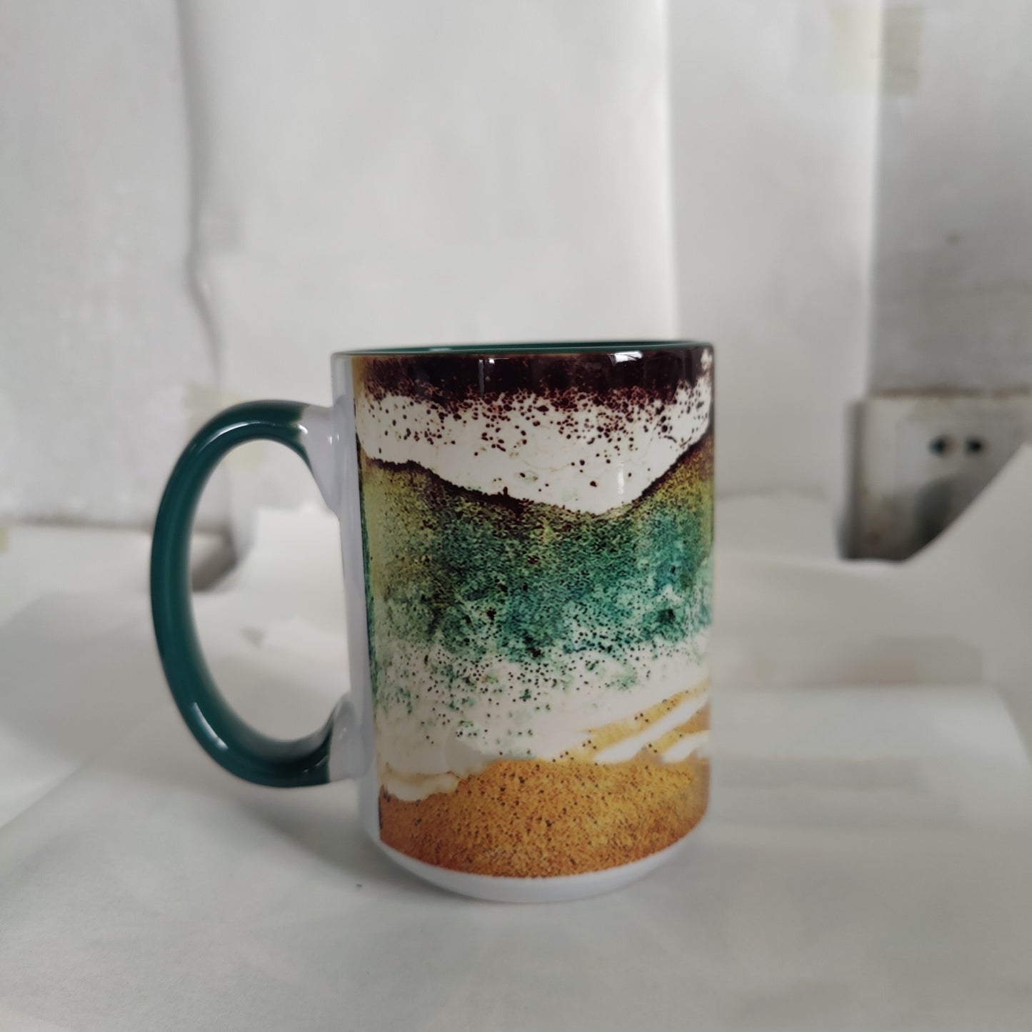 オーシャンコーストラインマグコーヒーカップクリエイティブカップ
