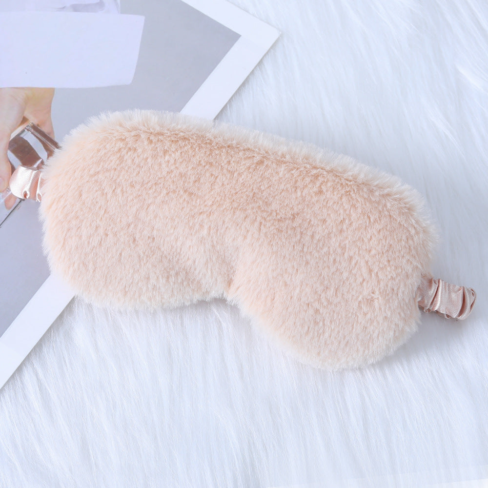 Rabbit Fur Eye Mask Autumn And Comfortable