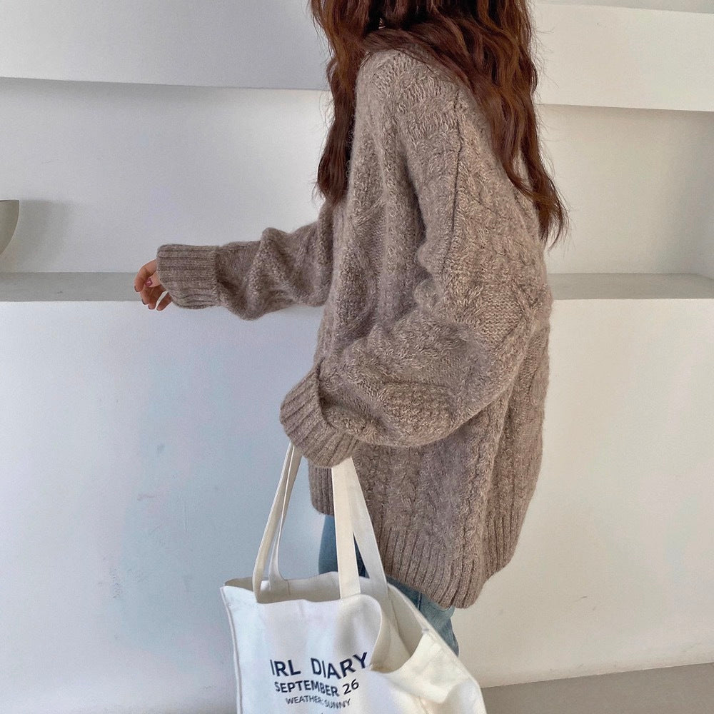 Mohair Sweater For Women For Autumn And