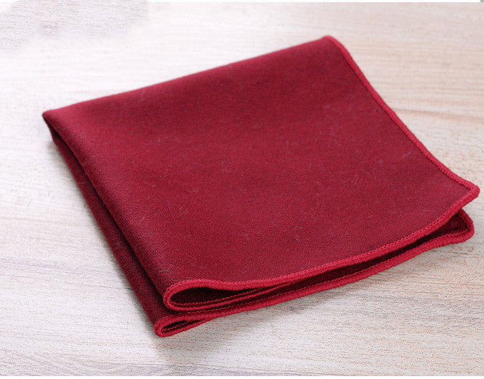 Men'S Square Scarf White Bra Casual Accessories