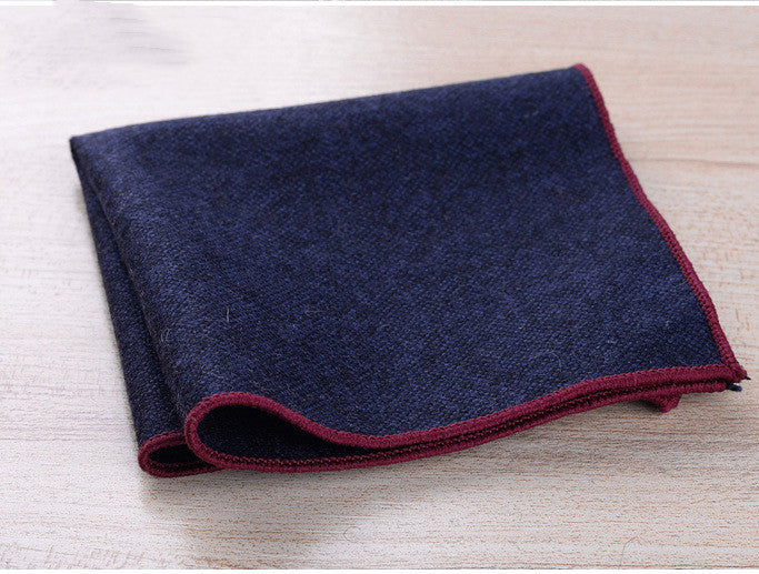 Men'S Square Scarf White Bra Casual Accessories