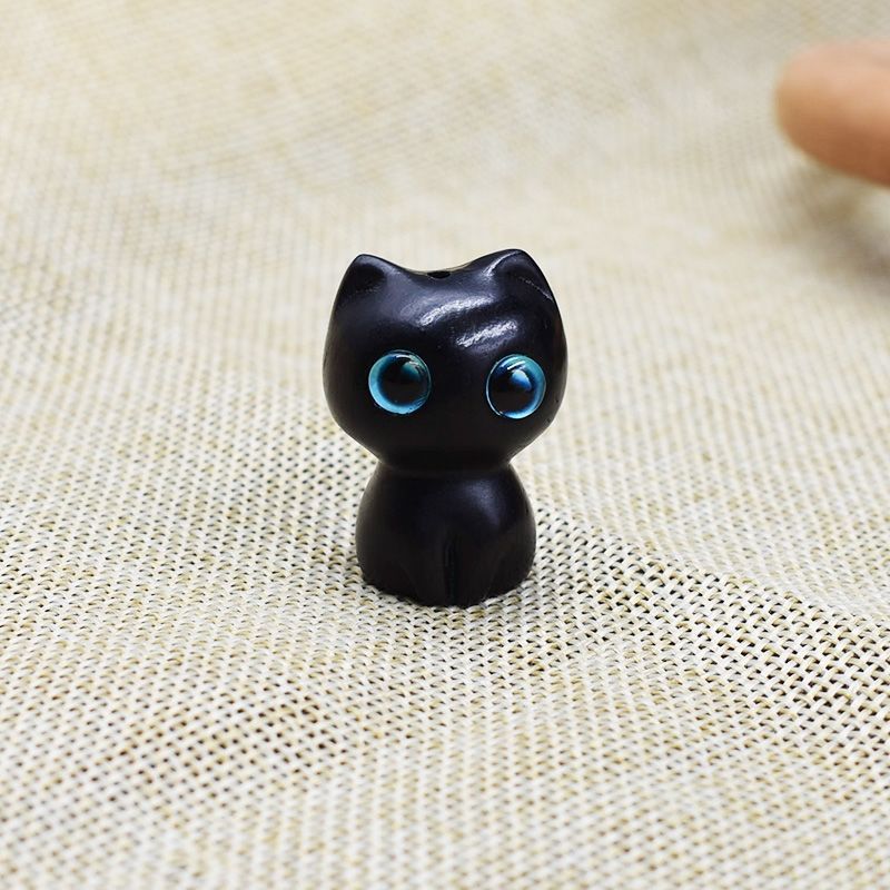 Sandalwood Kitten Ornaments Cute Hippo Mini Wooden
