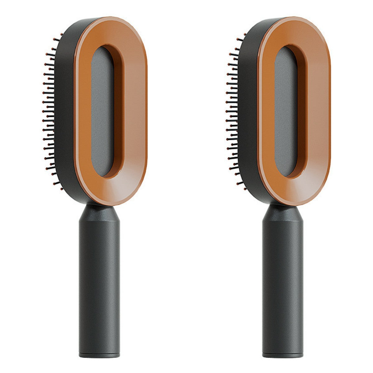 Self Cleaning Hair Brush For One-Key Cleaning