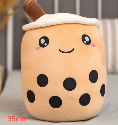 Cute Fruit Drink Plush Stuffed Soft Strawberry