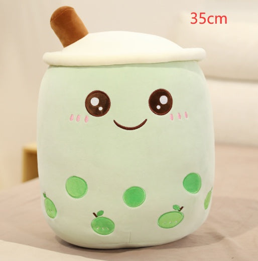Cute Fruit Drink Plush Stuffed Soft Strawberry
