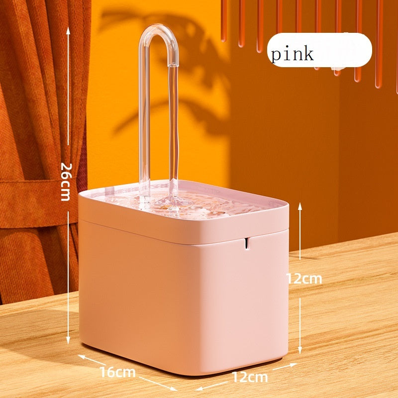 自動猫用ウォーターファウンテン 自動フィルター USB