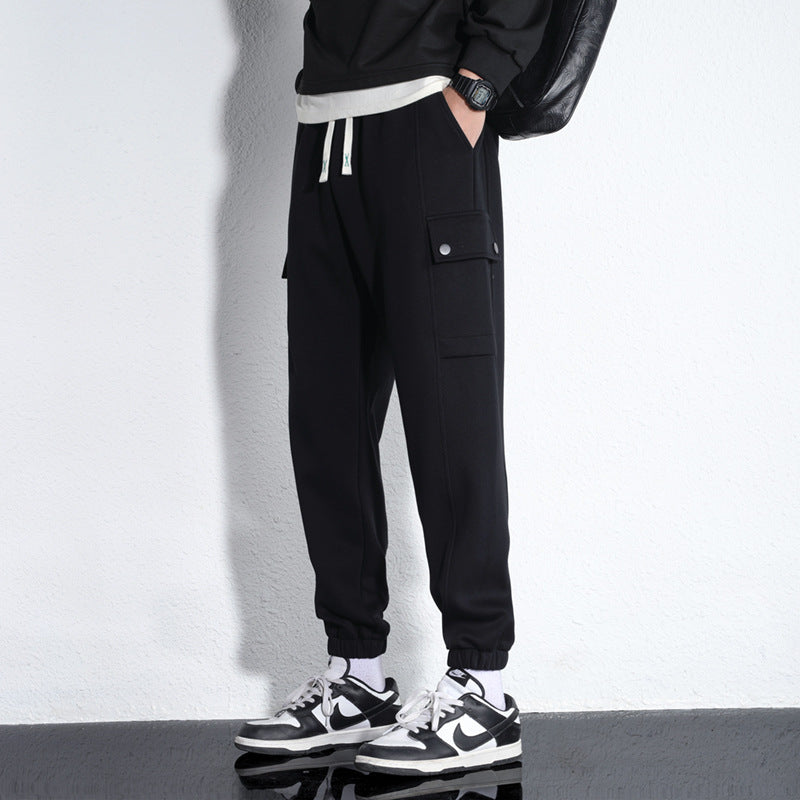 Spring And Autumn Loose Men'S Sports Knitted