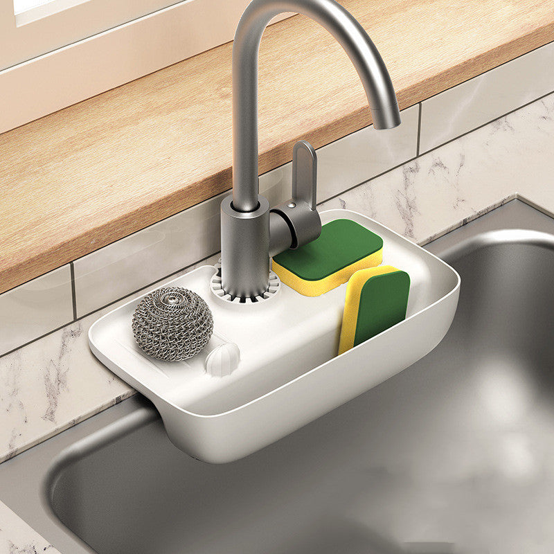 Anti-Skid Mat Kitchen Rag Sponge Wiping Drain