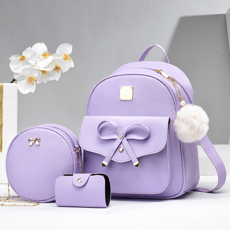 Women'S Bags Pu Bow Composite Bag Young