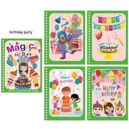 Children'S Diy Magic Water Picture Book