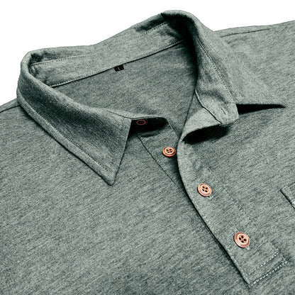 Personalized Short-Sleeved Lapel T-Shirt