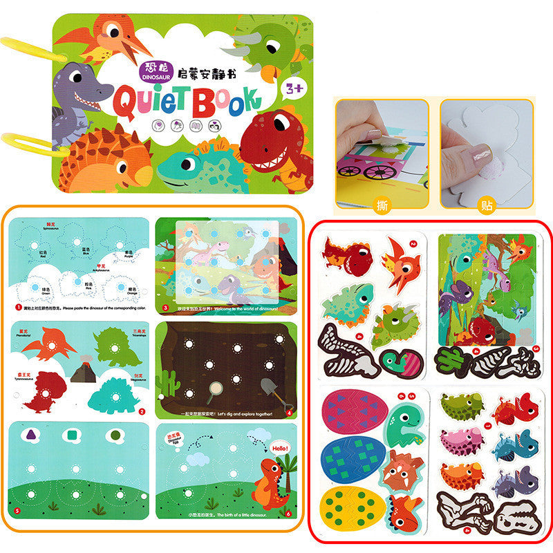 Puzzle Enlightenment Early Education Quiet Book Toy
