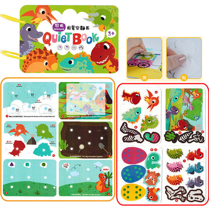 Puzzle Enlightenment Early Education Quiet Book Toy